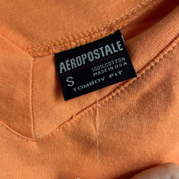 NWT Y2K Aeropostale tomboy fit long sleeve top size S twilight - Picture 3 of 6